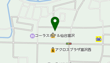 ツルハドラッグ仙台富沢西店の地図画像