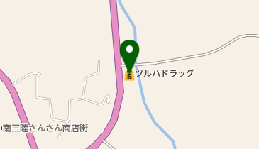 ツルハドラッグ宮城志津川店の地図画像