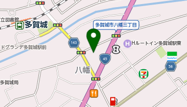 マツモトキヨシ多賀城八幡店の地図画像