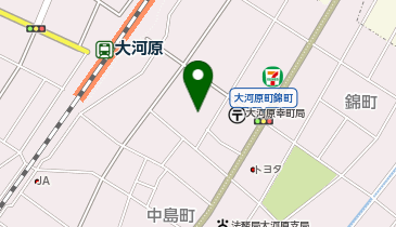 クスリのアオキ大河原幸町店の地図画像