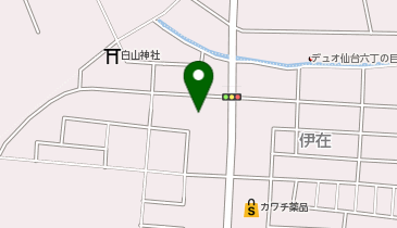 クスリのアオキ六丁の目店の地図画像