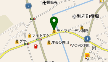 ライフガーデン利府の地図画像