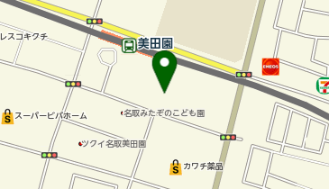 オルフィーカ美田園の地図画像