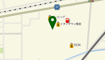 マックハウスイオンタウン柴田店の地図画像