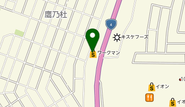 ワークマンプラス富谷店の地図画像