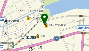 サンキ塩釜店の地図画像