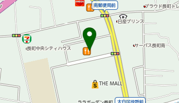 ジーユーザ・モール仙台長町店の地図画像