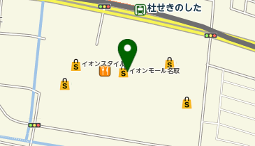 ムラサキスポーツイオンモール名取店の地図画像