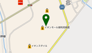 ムラサキスポーツイオンモール新利府店の地図画像