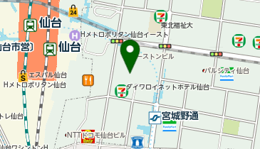 石井スポーツヨドバシ仙台店の地図画像