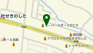 ヴィクトリアゴルフ名取店の地図画像