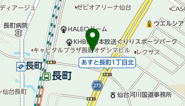 ヴィクトリアゴルフあすと長町店の地図画像
