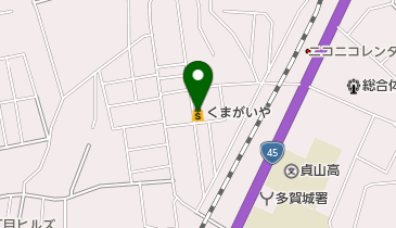 くまがいやの地図画像