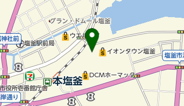 未来屋書店塩釜店の地図画像
