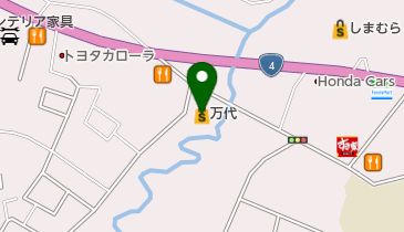 万代仙台泉店の地図画像