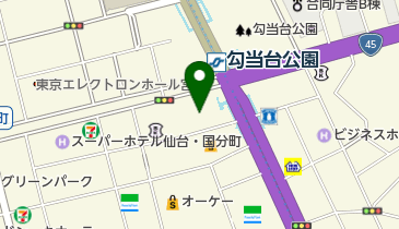 ヤマト屋書店仙台三越店の地図画像