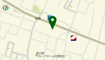 ブックオフ石巻蛇田店の地図画像