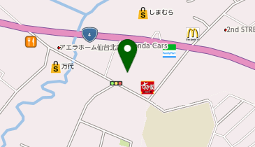 ブックオフ仙台松森店の地図画像