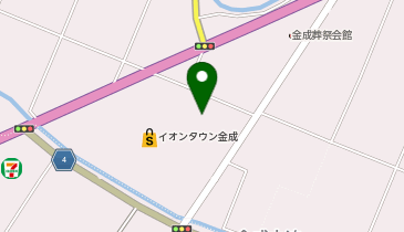 ザ・ビッグ金成店の地図画像