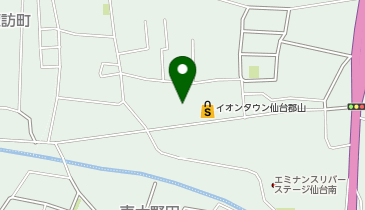 ザ・ビッグ仙台郡山店の地図画像