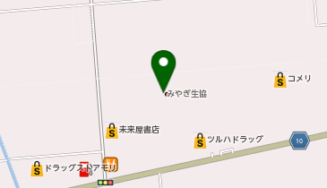 ダイソーみやぎ生協亘理ショッピングセンター店の地図画像