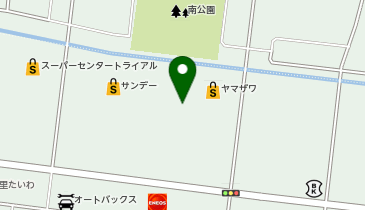ダイソーヤマザワ吉岡SC店の地図画像