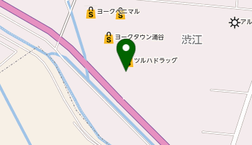 ダイソーヨークタウン涌谷店の地図画像