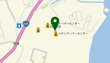 ダイソーイオンスーパーセンター石巻東店の地図画像