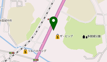 meets.多賀城ザ・ビッグ店の地図画像