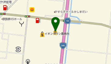 100円ショップ鹿島台ザ・ビッグ店の地図画像
