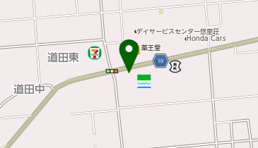 auショップ亘理の地図画像