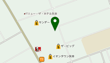 auショップイオンタウン矢本の地図画像