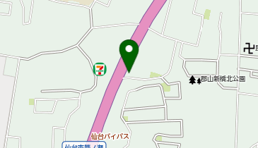 auショップ長町インターの地図画像