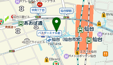 ドコモショップ仙台ロフト店の地図画像