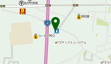 ドコモショップ仙台中田店の地図画像