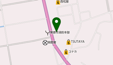 宮城トヨタ自動車カローラ築館の地図画像