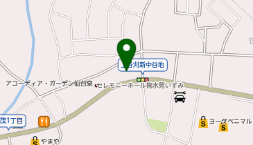 宮城トヨタ自動車カローラ泉中央の地図画像