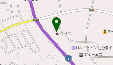 レクサス泉の地図画像
