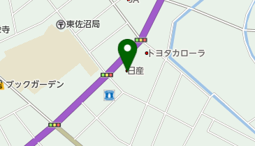 宮城日産佐沼店の地図画像