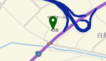 宮城日産白石店の地図画像