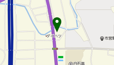 日産プリンス宮城白石店の地図画像