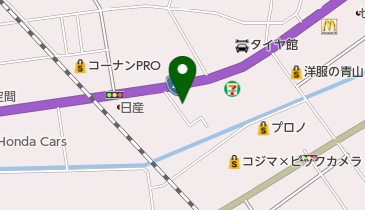 日産プリンス宮城多賀城店の地図画像