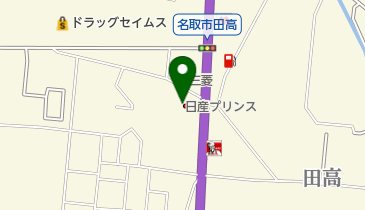 日産プリンス宮城名取店の地図画像