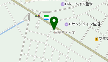 日産サティオ宮城迫店の地図画像