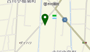 日産サティオ宮城古川店の地図画像