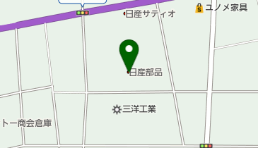 日産部品宮城販売仙台店の地図画像