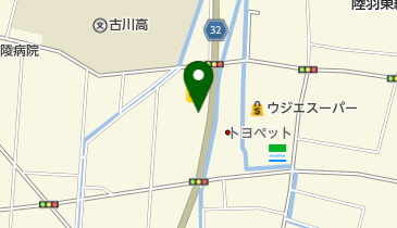 Honda Cars宮城中央古川南店の地図画像