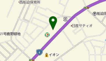 Honda Cars宮城船岡店の地図画像