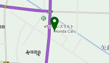 Honda Cars宮城加美店の地図画像