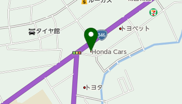Honda Cars迫佐沼店の地図画像